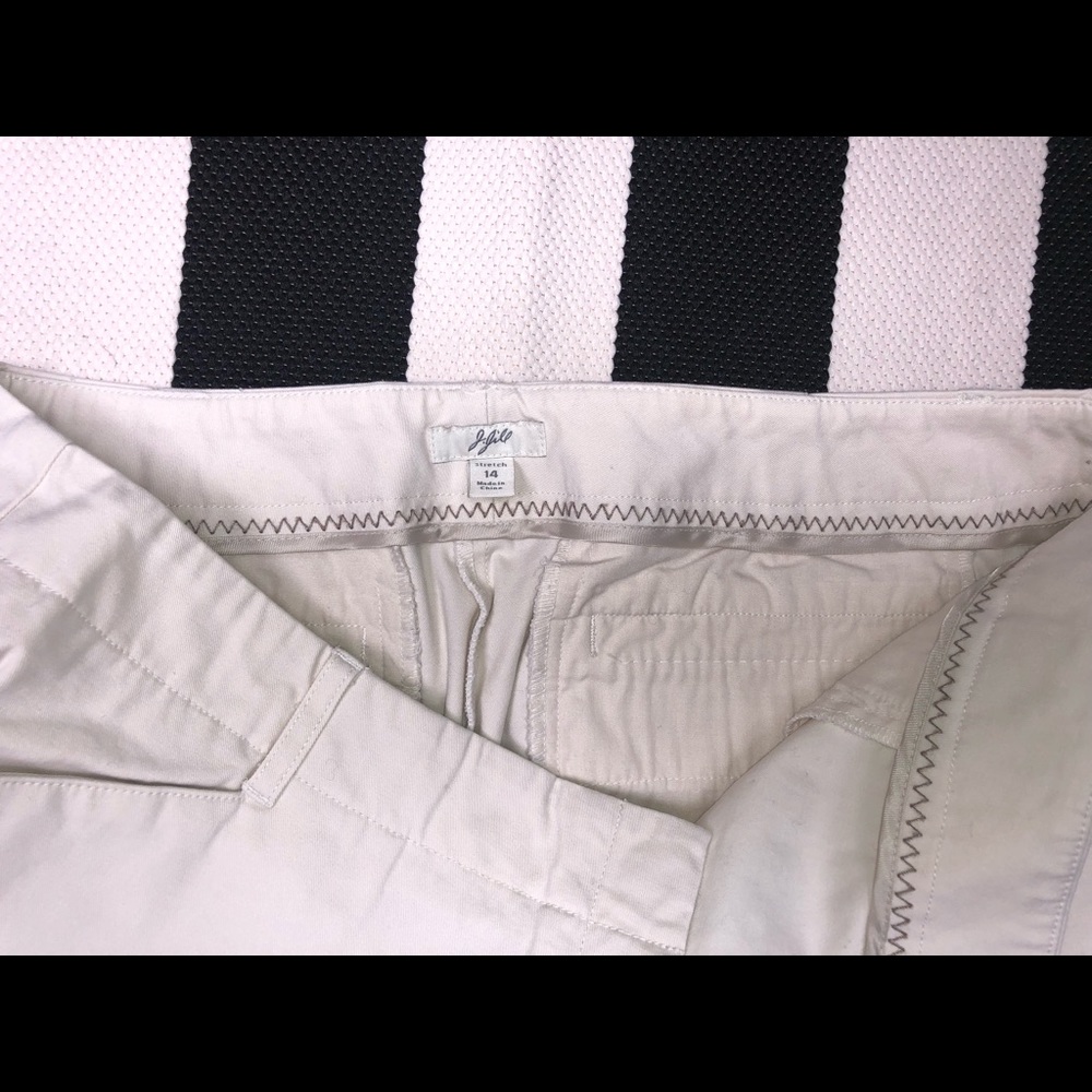 Comfy & stylish JJill full-leg khaki stretch pants - Picture 4 of 4